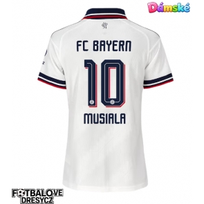 Bayern Munich Jamal Musiala #10 Dámské Venkovní Dres 2026-27 Krátký Rukáv Bayern Munich Jamal Musiala #10 Dámské Venkovní Dres 2026-27 Krátký Rukáv